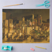 シティアーキテクチャー1デコパージュティッシュペーパー 薄葉紙 (クラフト)