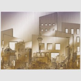 シティアーキテクチャ2デコパージュティッシュペーパー 薄葉紙