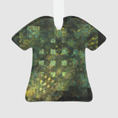 シティアートアクリルシャツの抽象芸術 オーナメント (裏面)