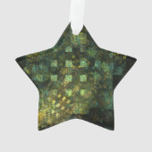 シティアートアクリル抽象芸術星の照明 オーナメント (裏面)
