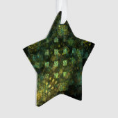 シティアートアクリル抽象芸術星の照明 オーナメント (正面)