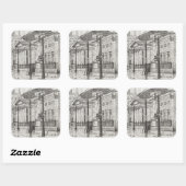 シティアートギャラリーマンチェスター。2007 スクエアシール (シート)