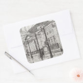 シティアートギャラリーマンチェスター。2007 スクエアシール (封筒)