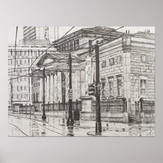 シティアートギャラリーマンチェスター。2007 ポスター (正面)