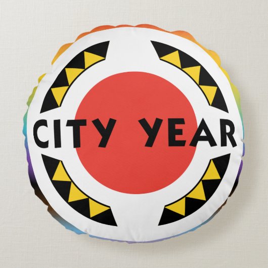 シティイヤープライド枕 ラウンドクッション (正面)