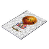 シティオブニューヨーク熱気球 ノートブック (左側)