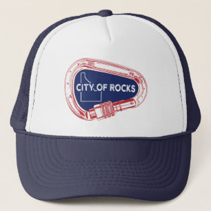 シティオブロックアイダホロック登山カラビナー キャップ