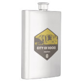 シティオブロックズ州パークニューメキシコ フラスク (右)