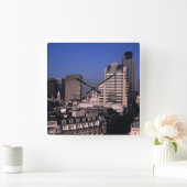 シティオブロンドンスカイライン スクエア壁時計 (ホーム)