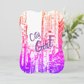 シティガールカード 招待状 (スタンド正面)