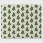 シティクリスマスツリー建物事業企業の/ ラッピングペーパー (フラット)