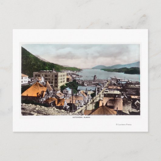 シティケチカン湾の景色AK ポストカード (正面)