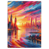 シティサンセット クリップボード (裏面)