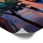 シティサンセット ポスター (角)