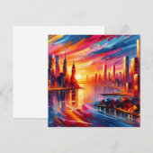 シティサンセット 招待状 (正面/裏面)