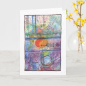 シティサンライズ カード (黄色い花)