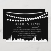 シティスカイライン結婚式招待状 招待状 (正面/裏面)