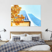 シティスカイライン キャンバスプリント (インサイチュ (寝室))