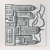 シティスカイライン ジグソーパズル (横)