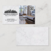 シティスカイライン | リビング | QRコード 名刺 (正面/裏面)