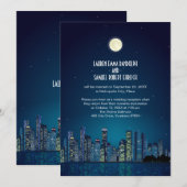 シティスカイライン レセプションのみ 招待状 (正面/裏面)