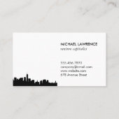 シティスカイライン 名刺 (裏面)