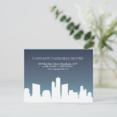 シティスカイライン |移動したビジネス 案内状 (スタンド正面)