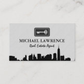 シティスカイライン | 鍵 名刺 (正面)