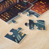 シティスケープアットナイトジグソーパズル ジグソーパズル (側面)