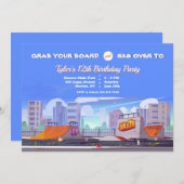 シティスケープスケートパーク誕生パーティー  招待状 (正面/裏面)