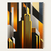 シティスケープモダンメトロアートデザイン プランナー手帳 (裏面)