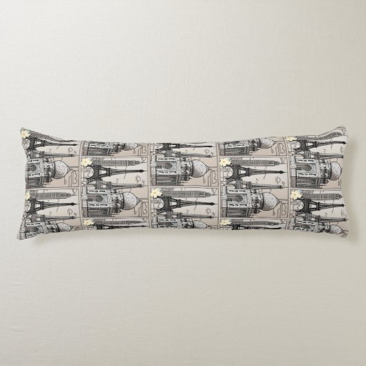 「シティスケープ静穏」 ボディピロー (正面)