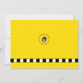 シティスケープ 5x7 片面カードの引っ越しのお知らせ 案内状 (裏面)