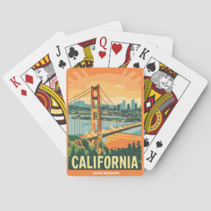 シティスケープCalifornia人目を引くベクトルデザイン トランプ