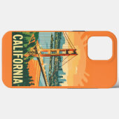 シティスケープCalifornia人目を引くベクトルデザイン Case-Mate iPhoneケース (裏面 (横))