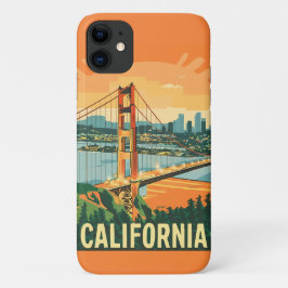 シティスケープCalifornia人目を引くベクトルデザイン iPhone 11 ケース