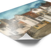 シティスケープEdinburgh閉じるプリントby John Gilholly フォトプリント (角)