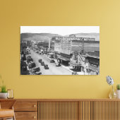 シティストリートラグランデの空中表示 キャンバスプリント (インサイチュ (リビング))