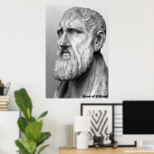 シティゼノ/ギリシャ哲学者/ ポスター (ホームオフィス)