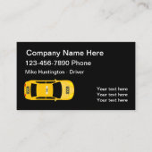 シティタクシーモダン 名刺 (正面)