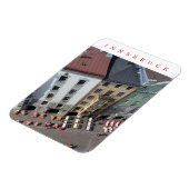 シティタワー磁石からのインスブルック市内中心部の眺め マグネット (左側)