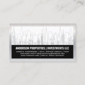 シティダウンタウン | 実在財産 名刺 (正面)