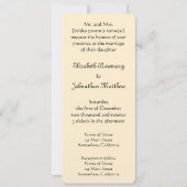 シティダンスバイピエールルノアールヴィンテージウェディング 招待状 (裏面)