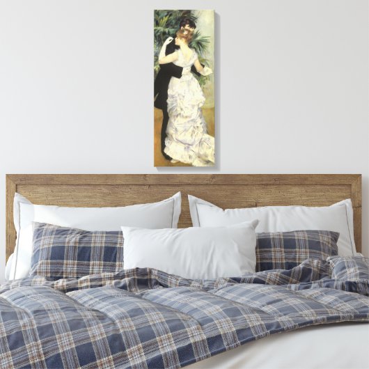 シティダンスバイピエールルノアールヴィンテージファインアート キャンバスプリント (インサイチュ (寝室))