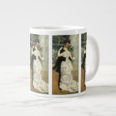 シティダンスバイピエールルノアールヴィンテージファインアート ジャンボコーヒーマグカップ (正面右)