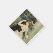 シティダンスバイピエールルノアールヴィンテージファインアート スタンダードカクテルナプキン (角)