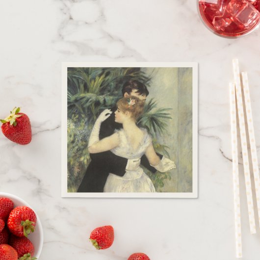 シティダンスバイピエールルノアールヴィンテージファインアート スタンダードカクテルナプキン (インサイチュ)