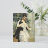 シティダンスバイピエールルノアールヴィンテージファインアート ポストカード (スタンド正面)