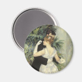 シティダンスバイピエールルノアールヴィンテージファインアート マグネット (正面/裏面)