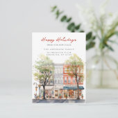 シティチャームクリスマスの新しい住所 案内ポストカード (スタンド正面)